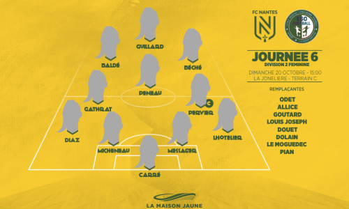 Dans le vestiaire, J6 : FC Nantes – ESOF Vendée La Roche-sur-Yon