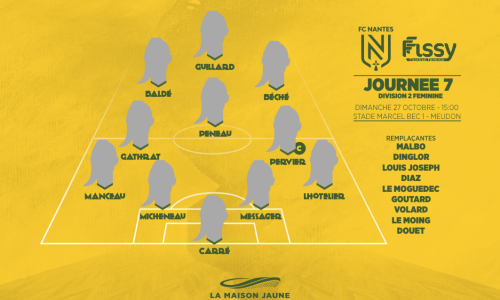 Dans le vestiaire, J7 : Issy Football Féminin – FC Nantes