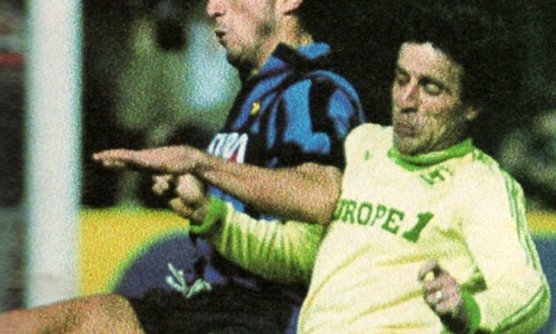 L'Europe en Jaune-et-Vert - Episode III :  1985/1986, Jeu à la nantaise contre catenaccio italien