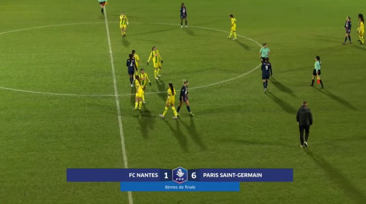 Coupe féminine : FCN-PSG (1-6), il pleut (des buts) sur Nantes