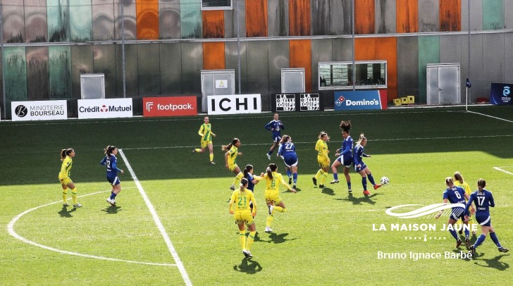Féminines : FCN-Strasbourg (0-0) : mi-ombre, mi-soleil