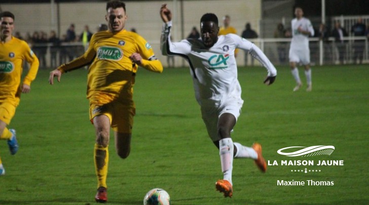 Babacar Leye(Voltigeurs) en approche.