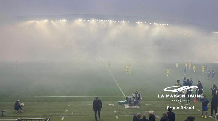 Nantes et Gourvennec dans le brouillard